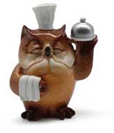 Owl Alain, the chef