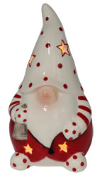 Tealight holder dwarf with bell
