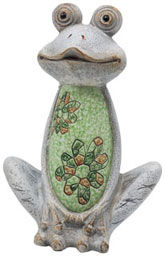 Decoration frog Guenter