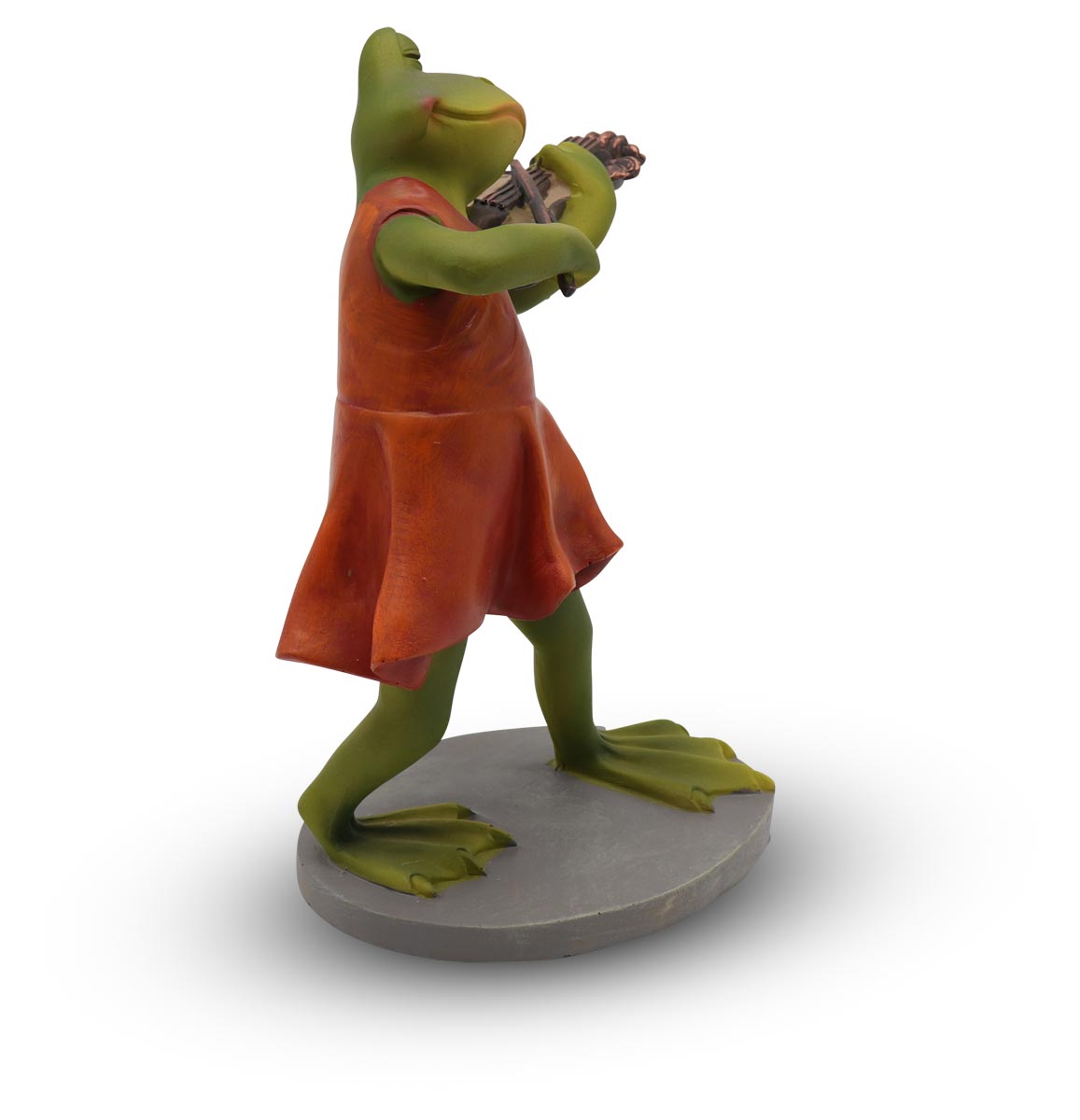 Frog Gudrun as violinist