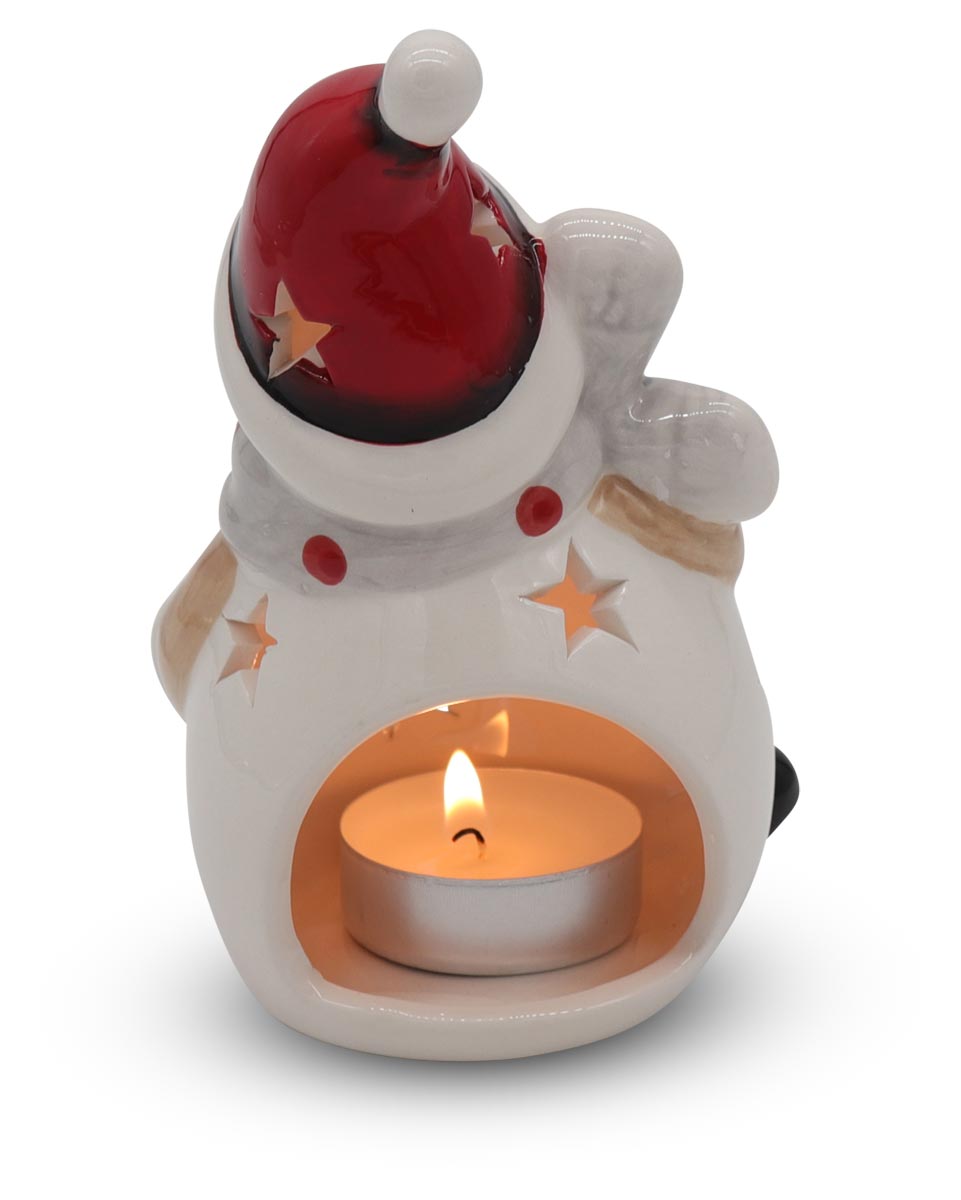 Tealight holder snowman "Chris", 