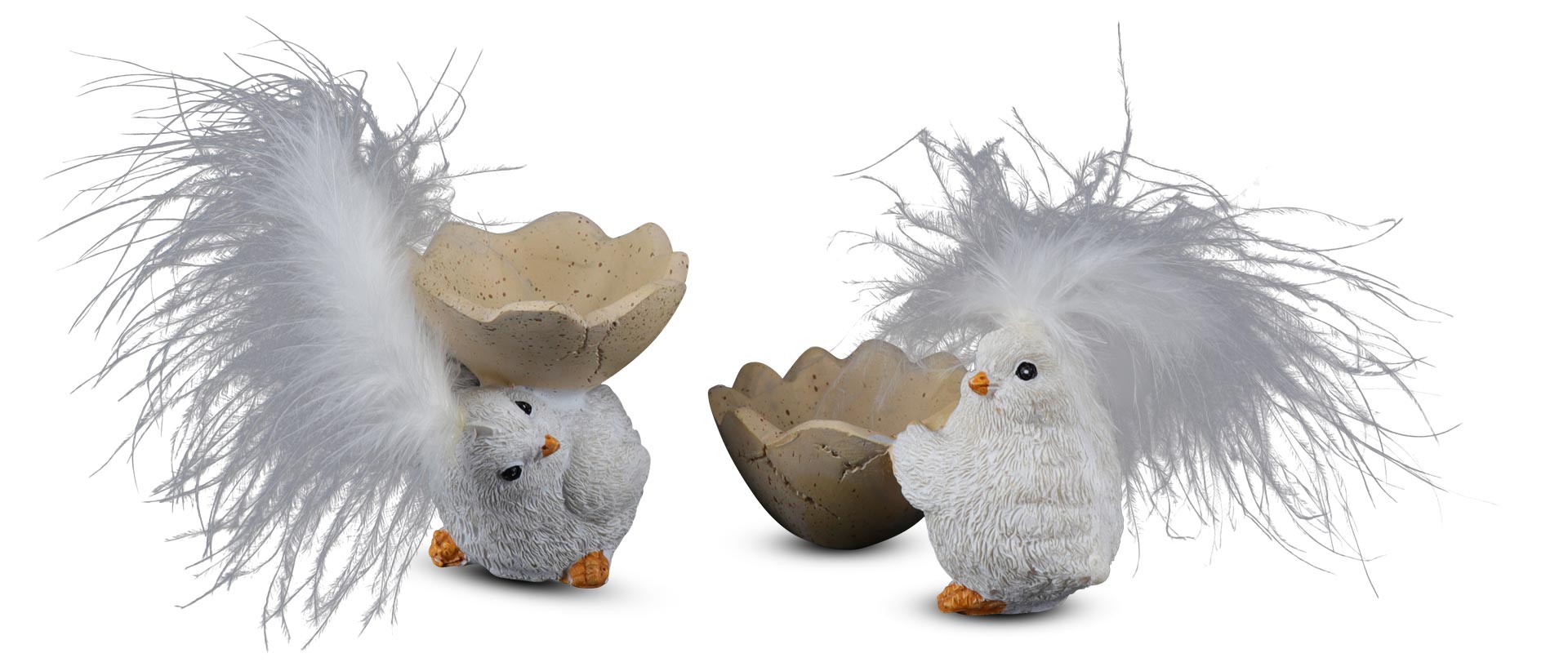 Chicks Chip & Chap egg cups, 