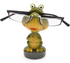 Brillenhalter Frosch